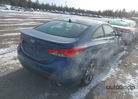 2014 Hyundai Elantra from USA, damaged, VIN KMHDH6AH1EU027995